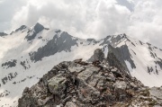 P.zi Recastello (2886 m) canale nord, Tre Confini (2824 m), m.te Gleno (2882 m)  - FOTOGALLERY